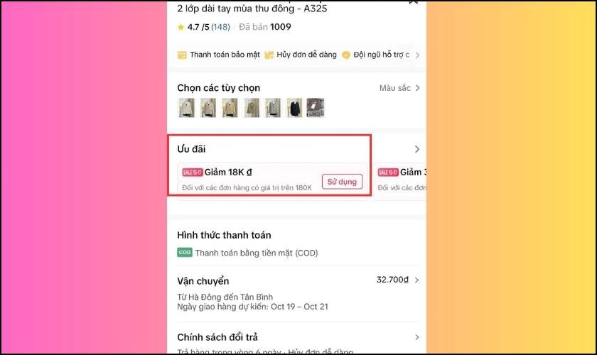 Cách săn mã giảm giá TikTok cho đơn hàng đầu tiên