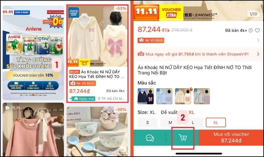 Cách săn sale Shopee