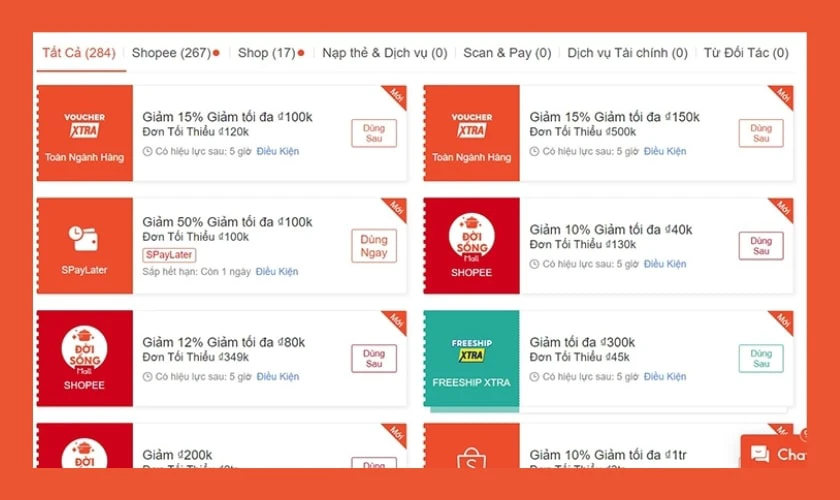 Lấy mã giảm giá Shopee ở đâu