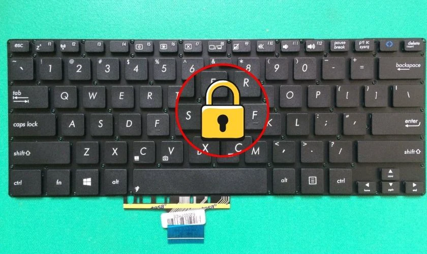 Bàn phím laptop ASUS Vivobook bị liệt 1 số nút