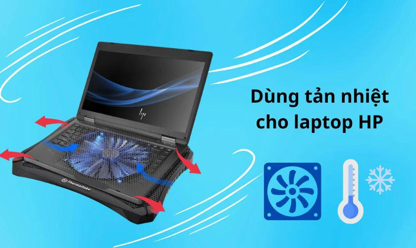 Hạn chế làm nóng laptop