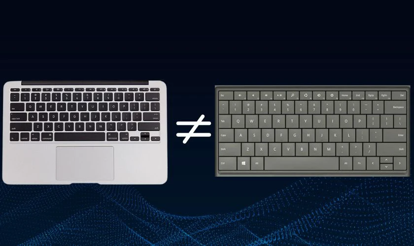 Cách sử dụng bàn phím MacBook khác gì với bàn phím Windows?