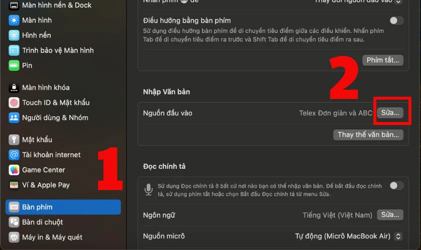 Cách gõ tiếng Việt trên bàn phím MacBook