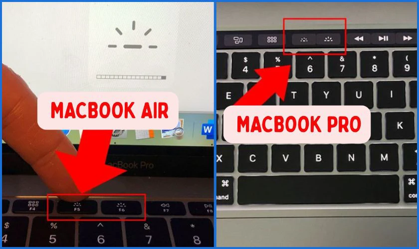 Cách bật tắt đèn bàn phím MacBook
