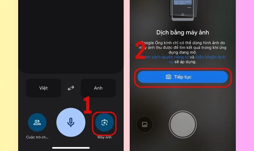 Cách sử dụng Google dịch bằng hình ảnh trên iPhone nhanh