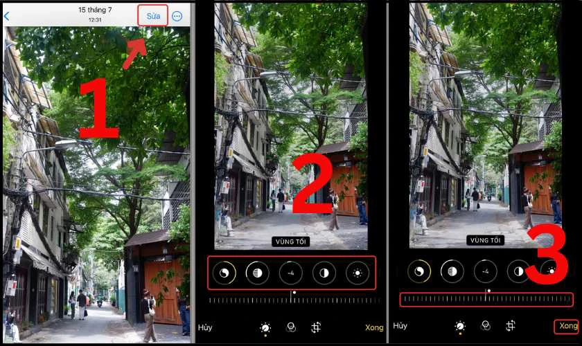 Cách chỉnh sửa ảnh và video ngay trên iPhone