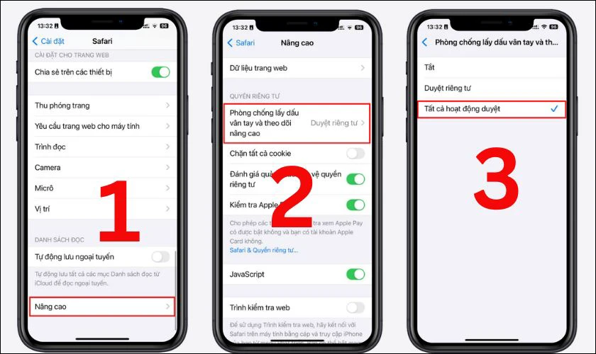Cách bảo vệ quyền riêng tư khi sử dụng iPhone
