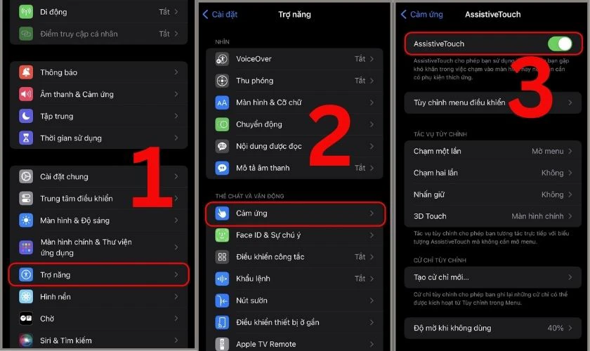 Cách thiết lập và sử dụng AssistiveTouch