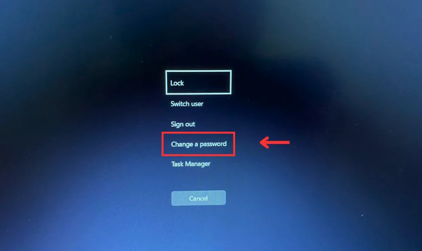 Cách cài mật khẩu cho laptop