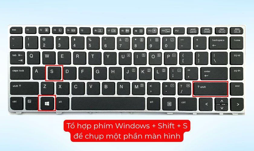 Cách chụp màn hình, quay màn hình laptop HP