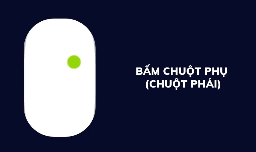 Bấm chuột phụ (chuột phải)
