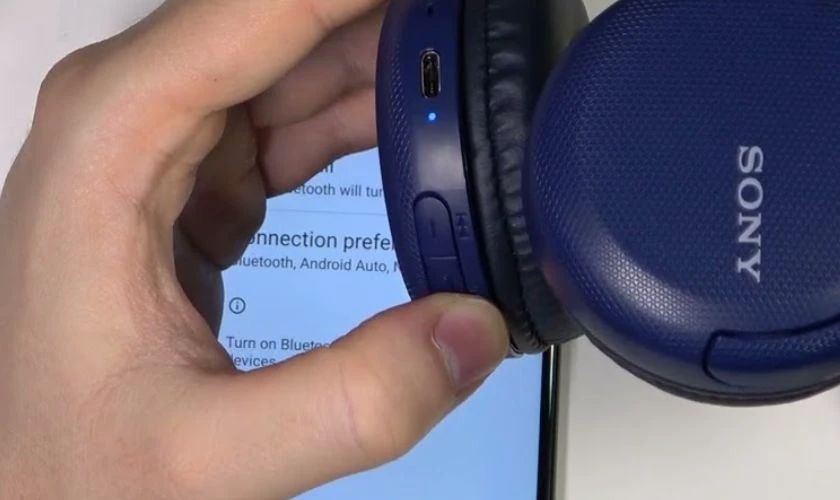 Cách kết nối tai nghe Bluetooth chụp tai SONY WH-CH510 đơn giản