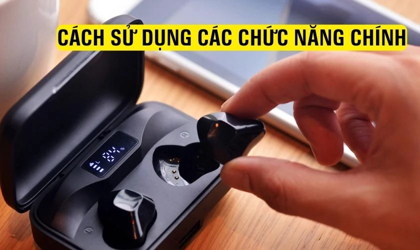 Cách sử dụng các chức năng chính trên tai nghe Energizer UB2609