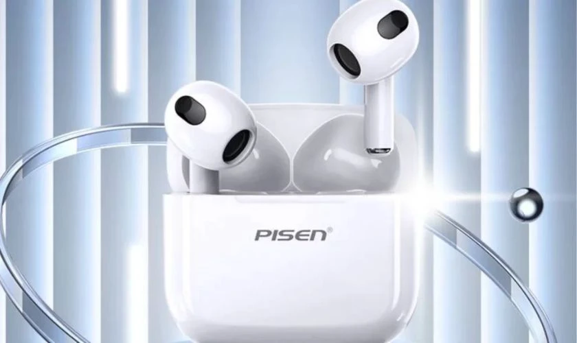 Cách kết nối tai nghe tai nghe Bluetooth không dây Pisen AirBuds đơn giản