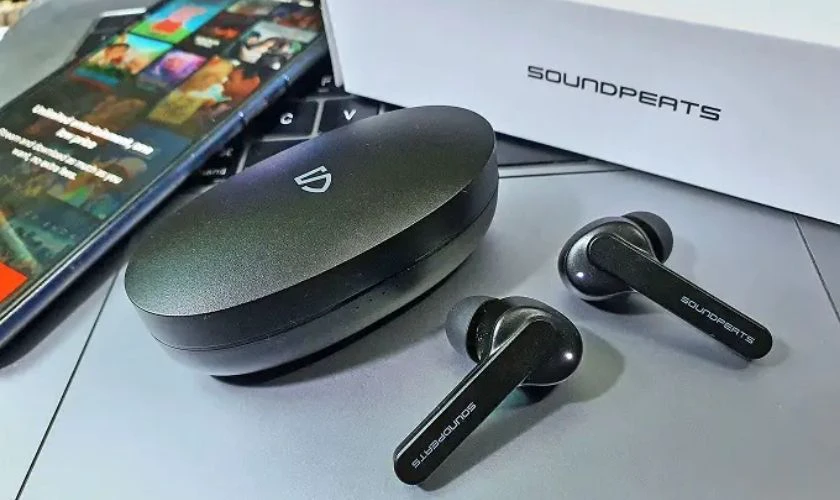 Cách kết nối tai nghe Bluetooth không dây SoundPEATS True Capsule Smart Touch