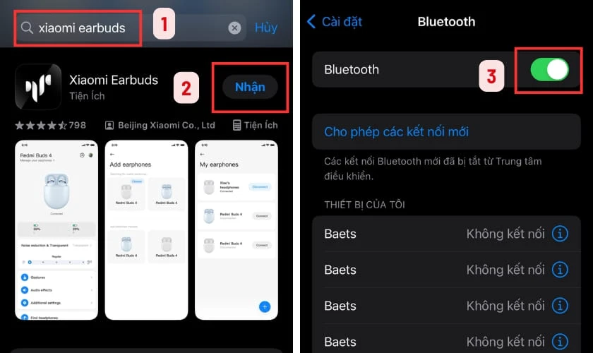 Cách sử dụng tai nghe Bluetooth không dây Xiaomi
