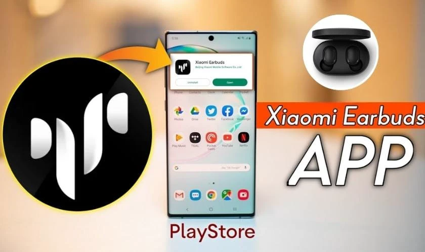 Cách sử dụng tai nghe Bluetooth không dây Xiaomi Earbud Basic S thông qua App Xiaomi Earbuds