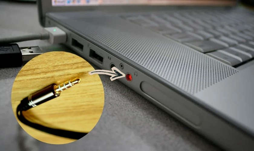 Cách kết nối tai nghe Defun C Basic Hybrid D034 có mic với máy tính