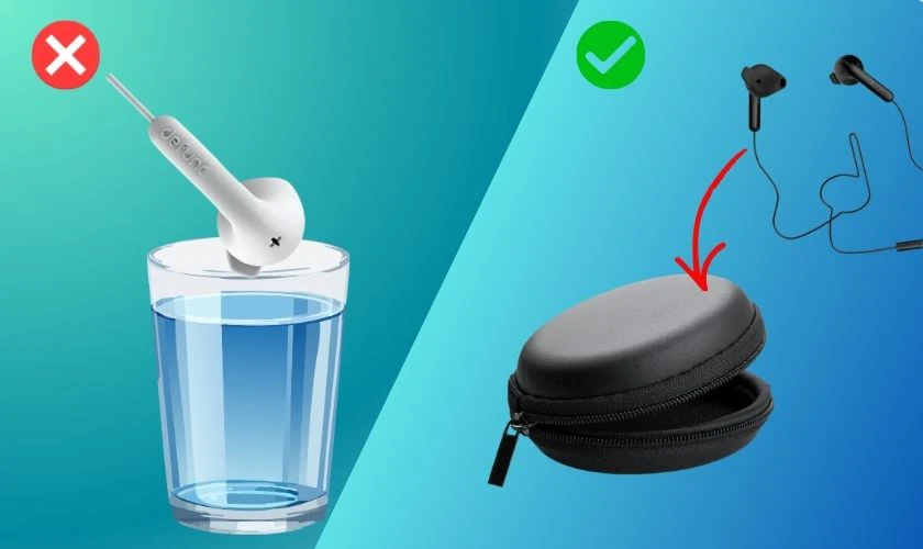 Cách bảo quản tai nghe Defun C Basic Hybrid D034 có mic đúng cách