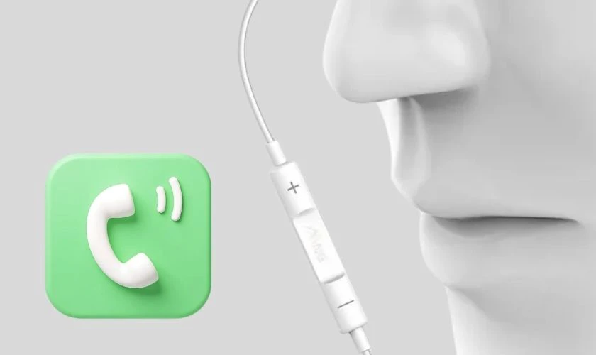 Cách nhận cuộc gọi trên tai nghe
