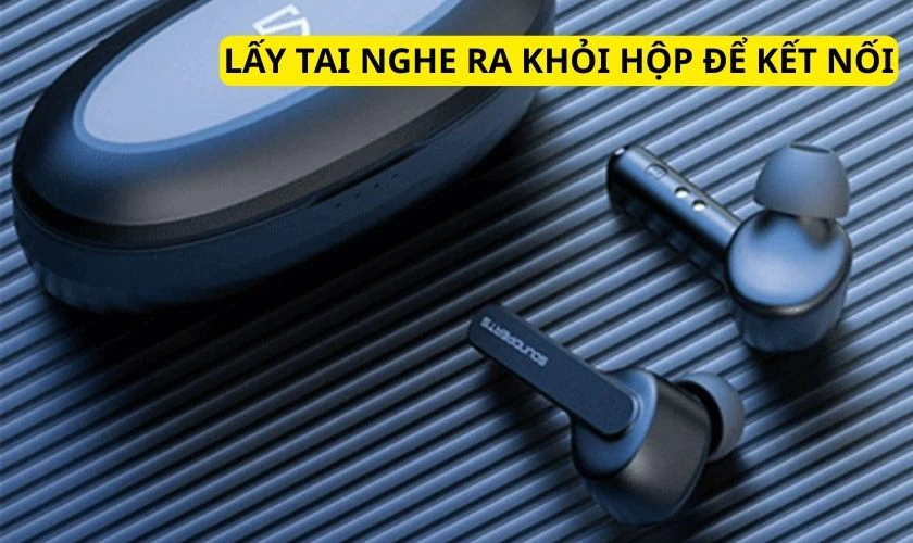 Cách kết nối tai nghe không dây Earbuds Soundpeats True Capsule Smart Touch đơn giản