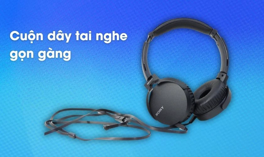 Cách bảo quản tai nghe Sony MDR-XB550AP đúng cách