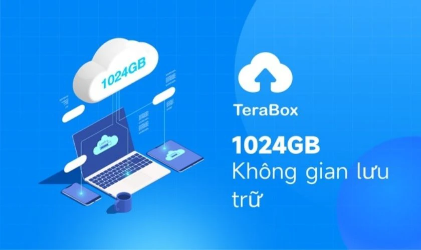 Terabox là phần mềm lưu trữ miễn phí dung lượng khủng