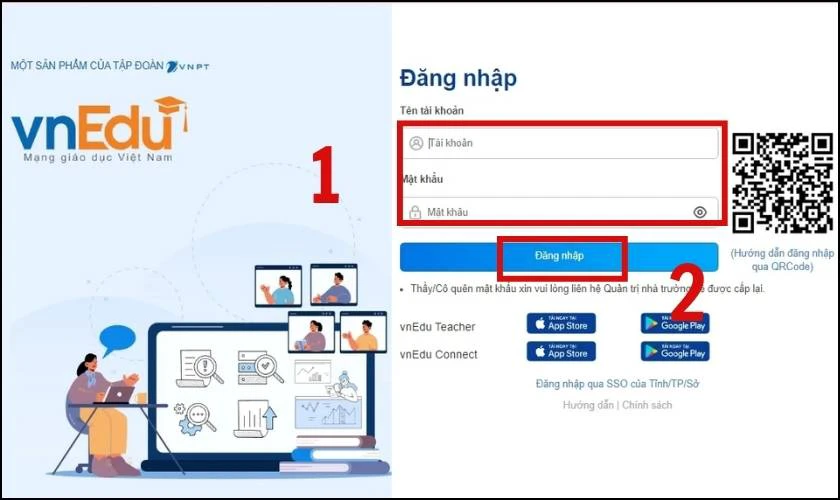 Cách sửa điểm trên VNedu cho học sinh trên máy tính