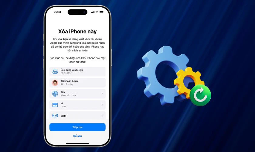 Khôi phục cài đặt gốc trên điện thoại
