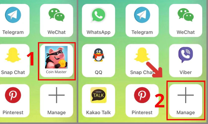 Nhân bản thêm 1 app