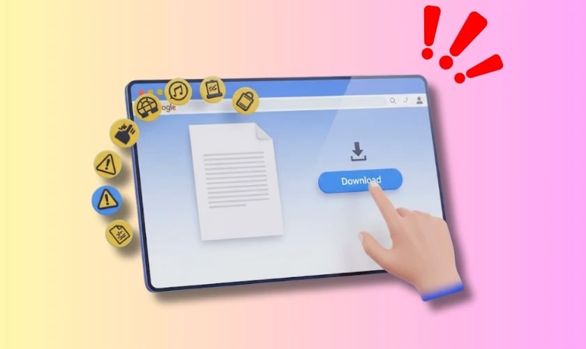 Lưu ý khi tải file trên Google Docs về máy tính