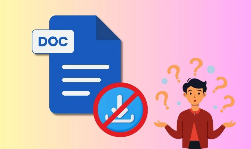 Nguyên nhân tải file Google Docs bị chặn