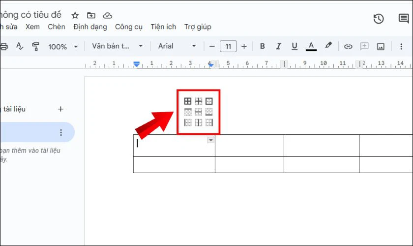Chọn đường viền