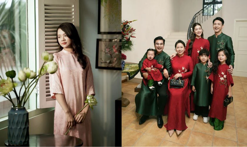 Cách Tạo Dáng Chụp Ảnh Áo Dài Tết Trong Nhà