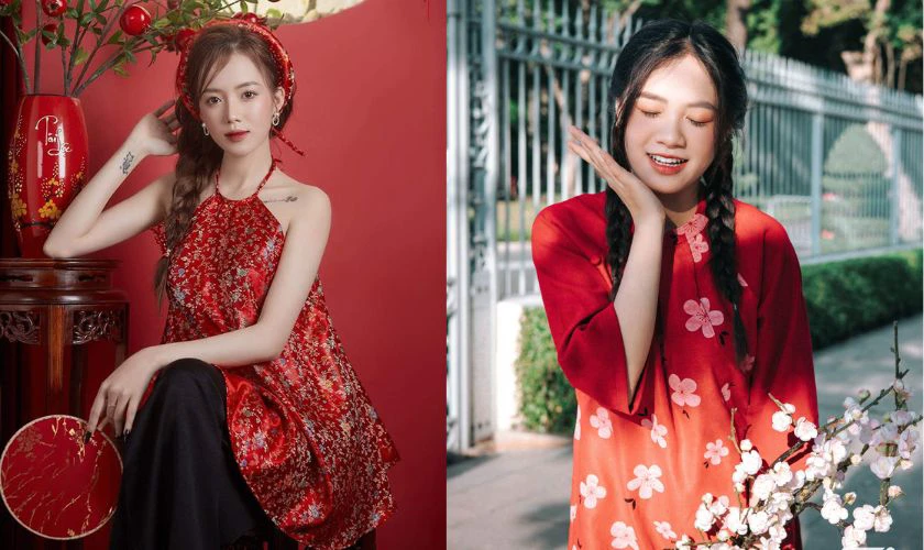 Tạo Dáng Chụp Ảnh Áo Dài Tết 2026 Bính Ngọ