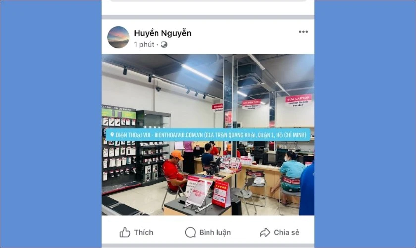 Cách gỡ địa điểm check-in trên ảnh đã đăng Facebook