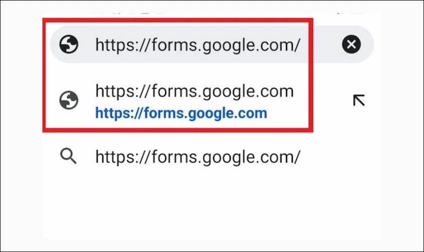 Cách tạo khảo sát trên Google Form trên điện thoại