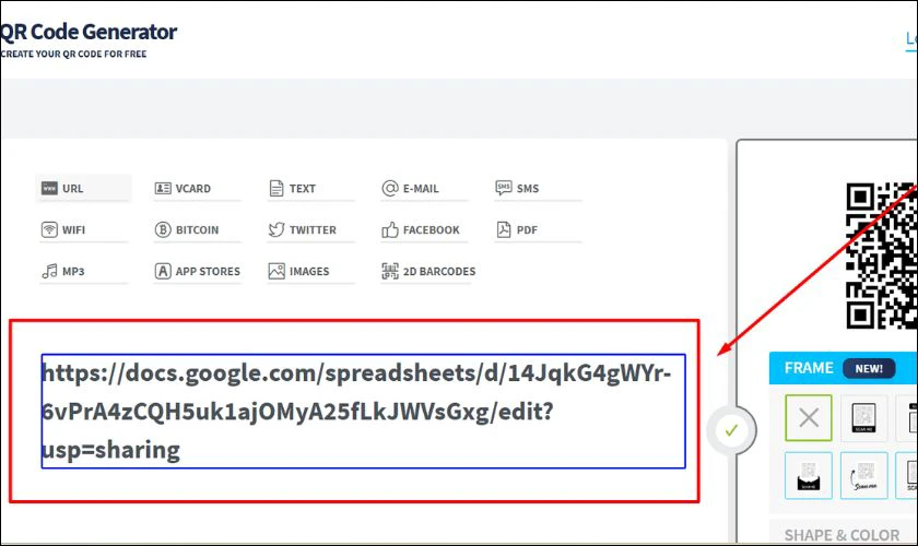 Cách tạo mã QR cho nhiều file tài liệu bằng QR Code Generator