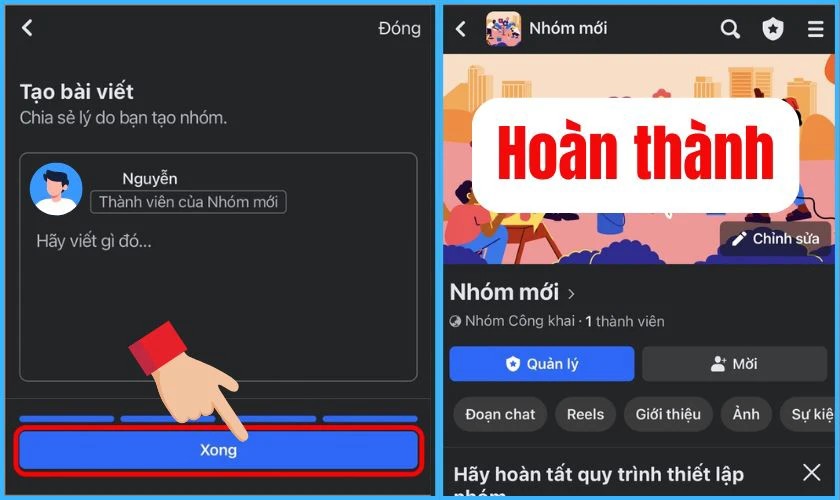 Cách tạo nhóm trên Facebook bằng điện thoại hiệu quả