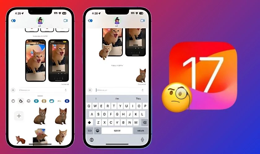 Cách tạo sticker từ ảnh trên iPhone có trên iOS mấy