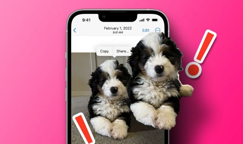 Lưu ý khi tạo sticker từ ảnh trên iPhone 