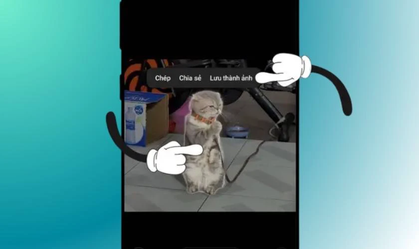 Cách tạo sticker từ ảnh trên Xiaomi trực tiếp trên điện thoại