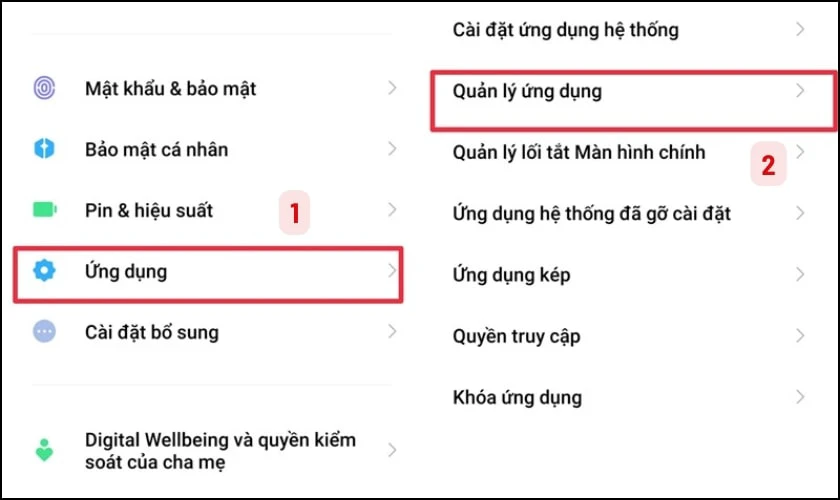 Cách tắt Browser trên điện thoại Xiaomi bằng cách vô hiệu hóa trình duyệt