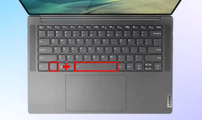 Cách tắt đèn bàn phím laptop Lenovo Yoga