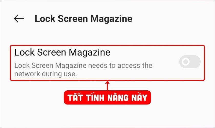 Cách tắt hình nền quay vòng trên điện thoại OPPO