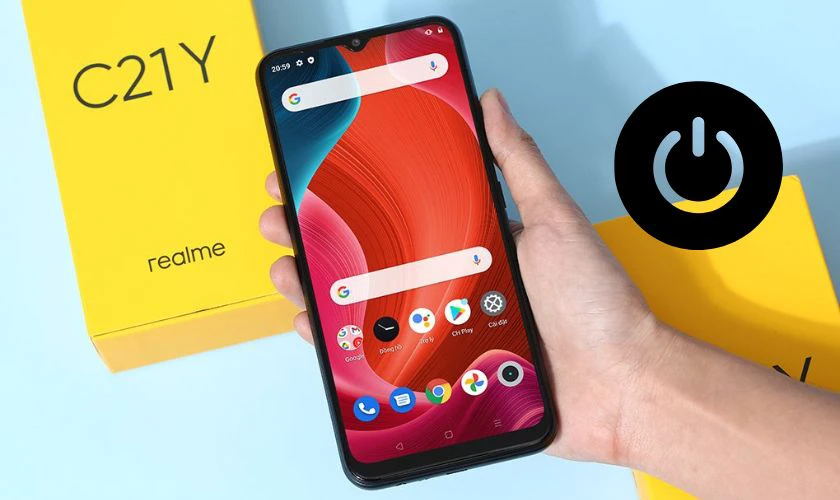 Những lưu ý khi tắt nguồn điện thoại Realme