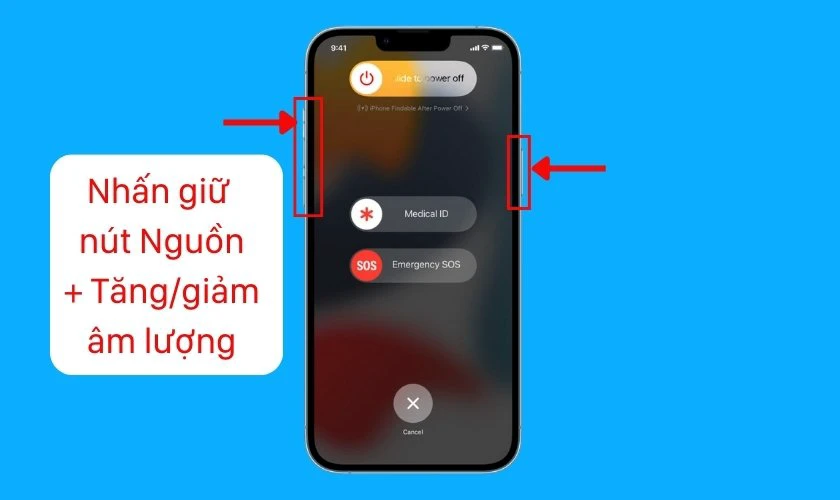 Cách tắt nguồn iPhone 11 khi bị đơ màn hình bằng phím tắt