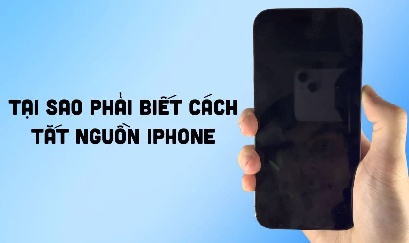 Tại sao phải biết cách tắt nguồn iPhone 14 Pro Max khi bị đơ?