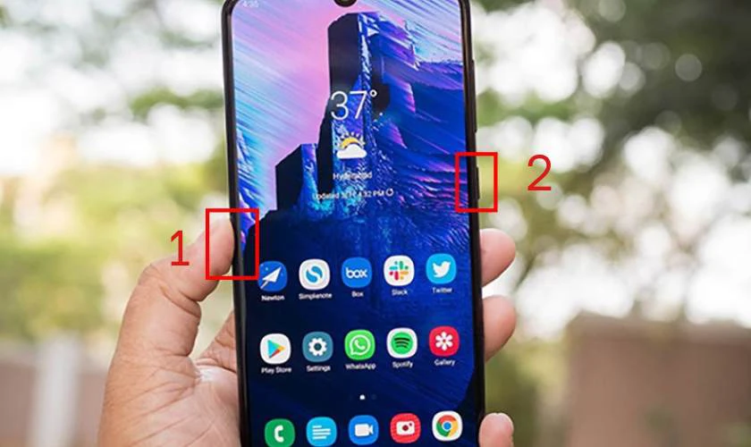 Cách tắt nguồn Samsung S23 FE