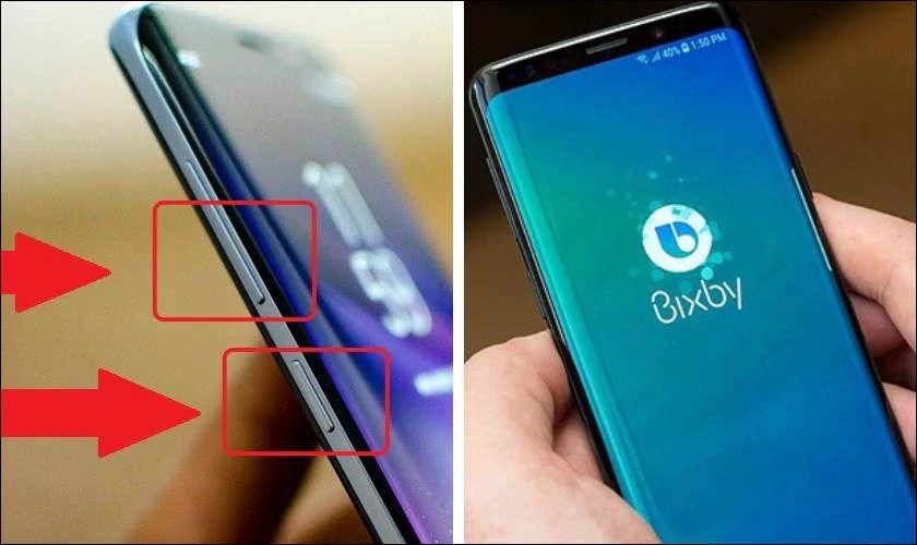Cách tắt nguồn Samsung bằng phím cạnh